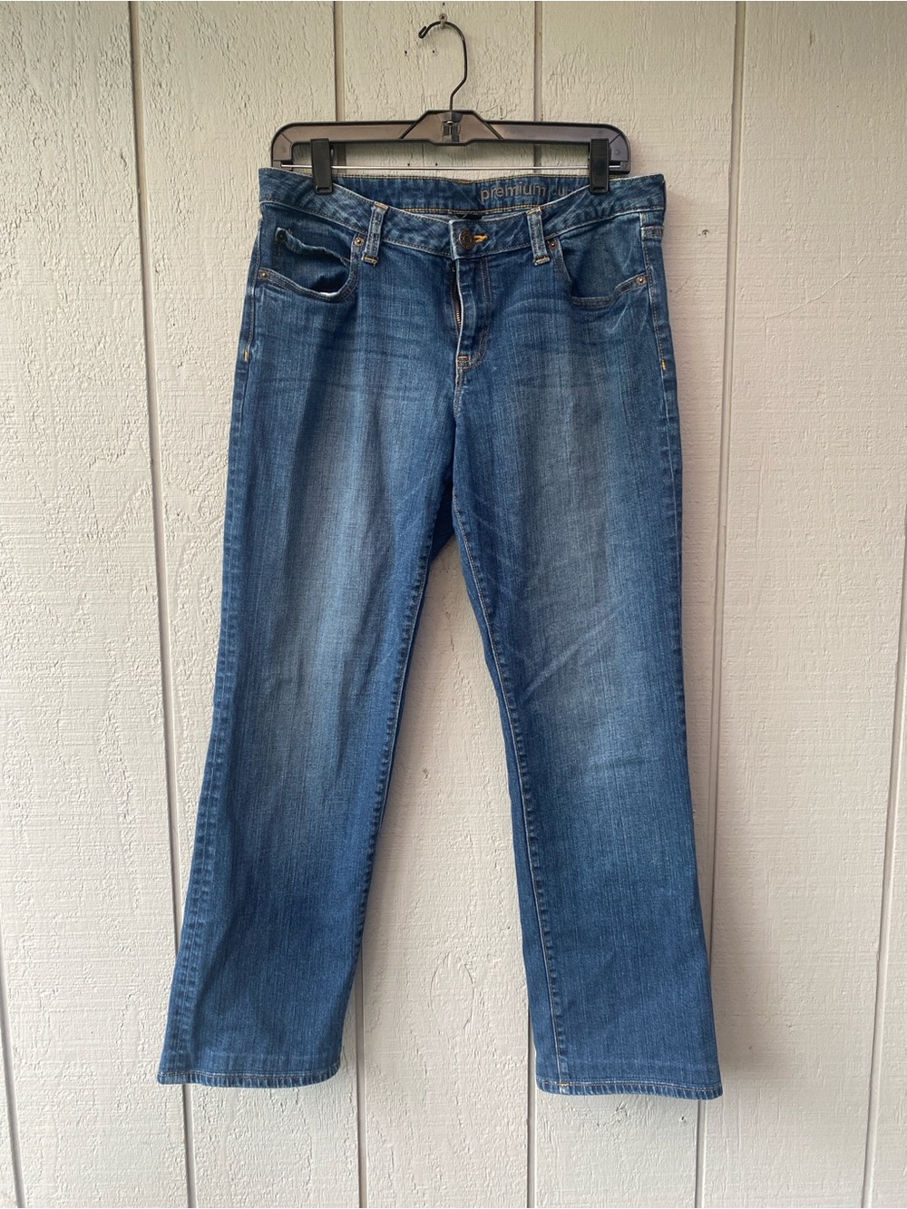 GAP Women's Bootcut Jeans in Classic Blue